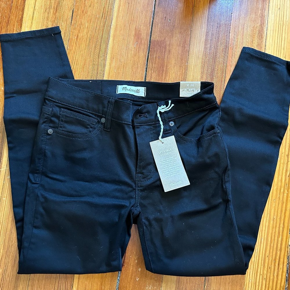 BRAND NEW NEVER WORN Madewell Black Jeans